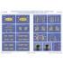 1/48 J-20 Stealth Fighter Colour Separation Mask for Meng LS-002 Kit