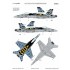 1/72 VFA-113 Stingers F/A-18C Super Bee Camo Mask and Decals for Academy Kit