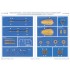 1/72 F-35B Lightning II Fighter Colour Separation Mask for Tamiya #60793 Kit