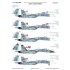 1/48 Sukhoi Su-27 Flanker Russian AF Mask n Decals for Great Wall Hobby