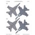 1/48 EA-18G Growler Decal Anthology Part 2 for Meng Kit