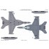 1/48 EA-18G Growler Decal Anthology Part 2 for Meng Kit