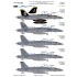 1/48 VFA-103 Jolly Rogers F/A-18F Decal Anthology 2022 for Meng LS-013 Kit