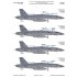 1/48 VFA-103 Jolly Rogers F/A-18F Decal Anthology 2022 for Meng LS-013 Kit