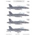 1/48 VFA-103 Jolly Rogers F/A-18F Decal Anthology 2022 for Meng LS-013 Kit