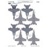 1/48 VFA-103 Jolly Rogers F/A-18F Decal Anthology 2022 for Meng LS-013 Kit