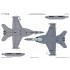1/48 EA-18G Growler Decal Anthology Part 4 for Meng Kit