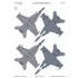 1/48 EA-18G Growler Decal Anthology Part 6 for Meng Kit