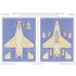 1/48 Turkish AF F-16C NATO Tiger Meet Mask n Decals for Tamiya 61106
