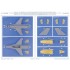 1/48 USAF F-16C Block 50 416FLTS Commander Jet 2024 for Kinetic #K48146 Kit