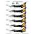 1/48 TUAF F-16C Solo Turk Display Team 2016-2024 for Tamiya #61106 Kit