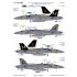 1/72 VFA-103 Jolly Rogers AG-200 F/A-18F Anthology 2020 2023 for Academy Kit