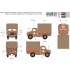 1/35 British GS truck 30cwt 4x2 Bedford OXD with (metal cargo body)
