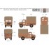 1/35 British GS truck 30cwt 4x2 Bedford OXD with (metal cargo body)