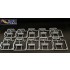 1/35 Early Type British 4 Gallon Petrol Tins Set (Value Pack)