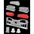 1/350 Kronos one (Qo'noS) - Impulse Engine Resin Detail and Corection set for Polar Lights kit