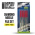 Diamond Needle Files Set - Grit #150