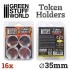 Token Holders for 3mm thick and 35mm in diameter (16pcs)