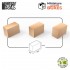 1/48-1/35 Laser-Cut Cardboard Miniature Boxes - Small