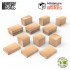 1/48-1/35 Laser-Cut Cardboard Miniature Boxes - Small