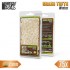Winter White Grass Tufts (Fiber Size: 12mm high, sheet 7x14 cm, 75pcs)