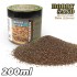 Thin Hobby Sand #Burnt Bown (200ml) Size of Grain: Approx. 0.5mm