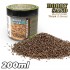 Thick Hobby Sand #Burnt Bown (200ml) Size of Grain: Approx. 1-2mm