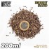 Thick Hobby Sand #Burnt Bown (200ml) Size of Grain: Approx. 1-2mm