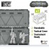 Plastic Sci-Fi Armoured Container for Dioramas and Scenery (2pcs)