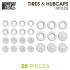 Silicone Moulds - Tyres and Hubcaps