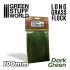 Long Grass Flock 100mm - Dark Green for Diorama Scenery