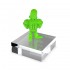 Acrylic Display Block (120 x 120 x 30mm)