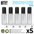 Empty Dropper Bottles 17ml with Mixing Balls (5pcs)