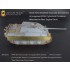 1/35 WWII German Sd.Kfz.173 Jagdpanther Ausf.G2 Premium Detail Set for Dragon 6609 kit