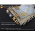 1/35 WWII German SdKfz.171 Panther Ausf.F Detail Set for Dragon kits #6403/6799