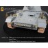 1/35 WWII German PzKpfw.IV Ausf.J (Late) w/Ausf.F Turret Detail Set for Dragon kit #6824