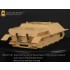 1/35 WWII PzKpfw.IV Ausf.J Brass Preformed Vertical Exhaust Pipes