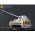 1/35 WWII PzKpfw.IV J (Late) w/Ausf.F Turret Super Detail Set for Dragon kit #6824