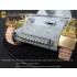 1/35 WWII PzKpfw.IV J (Late) w/Ausf.F Turret Super Detail Set for Dragon kit #6824