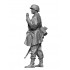 1/16 WWII Waffen Soldier Wearing Phancho