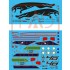 1/32 Mirage 2000C 40th Anniversary of 1st Air Defence Group Decal sheet