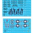 Decals for 1/48 RA-5C Vigilante USS Nimitz