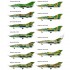 Decals for 1/72 MiG-21 UM Part.2