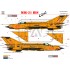Decals for 1/72 MiG-21 Bis Capeti