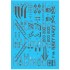 Decals for 1/72 Grumman F-14A Tomcat Jolly Rogers 200 Low Visibility