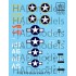 Decals for 1/72 Lockheed P-38 F/G Lightning above Europe