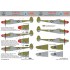 Decals for 1/72 Lockheed P-38 F/G Lightning above Europe