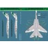 Decals for 1/72 RA-5C Vigilante 1 / USS Nimizt with Full Stencil