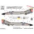 1/72 F-4J Phantom II Be-Devilers Dry-Water Decal sheet