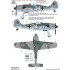 1/72 Fw 190 F-8 "Green C, Black 2, White 34" Decal Sheet